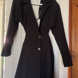 Black Blazer Dress Size 8