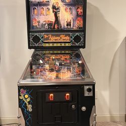 Adam’s Family Pinball Machine/Fully Working In Great Shape