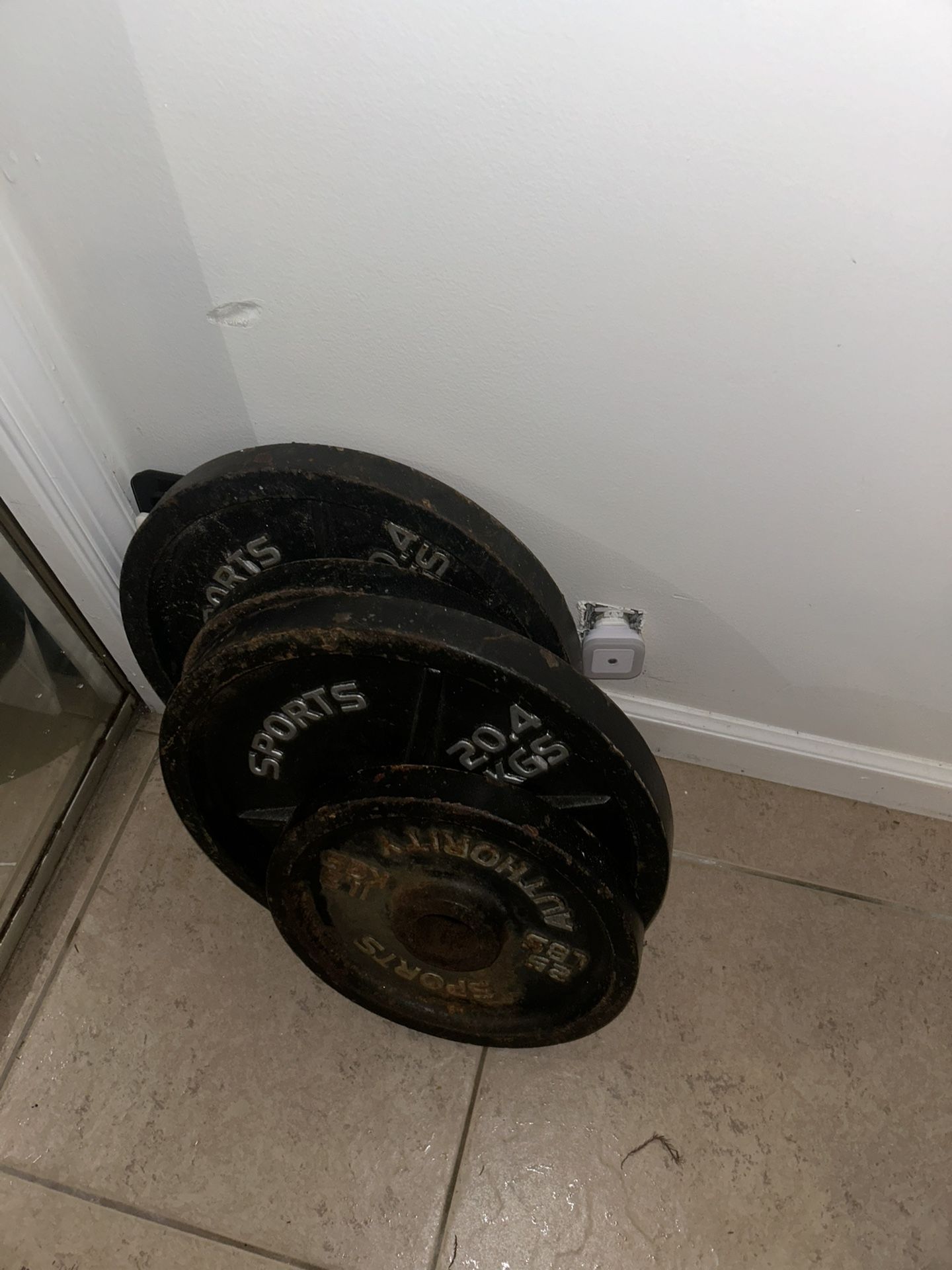 Barbell Plates 210 pounds| 2x45s 2x35s 2x25s