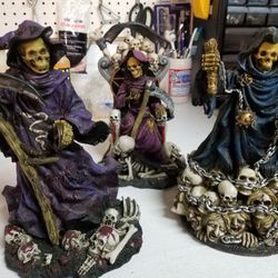 Grim Reaper Statues