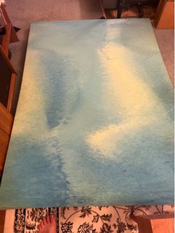 Memory foam topper