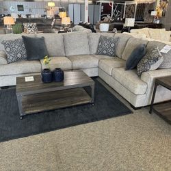 [OM] 🟪 Only $45 initial then take it home 🏡 Brand New Bovarian 3 Piece Sectional 