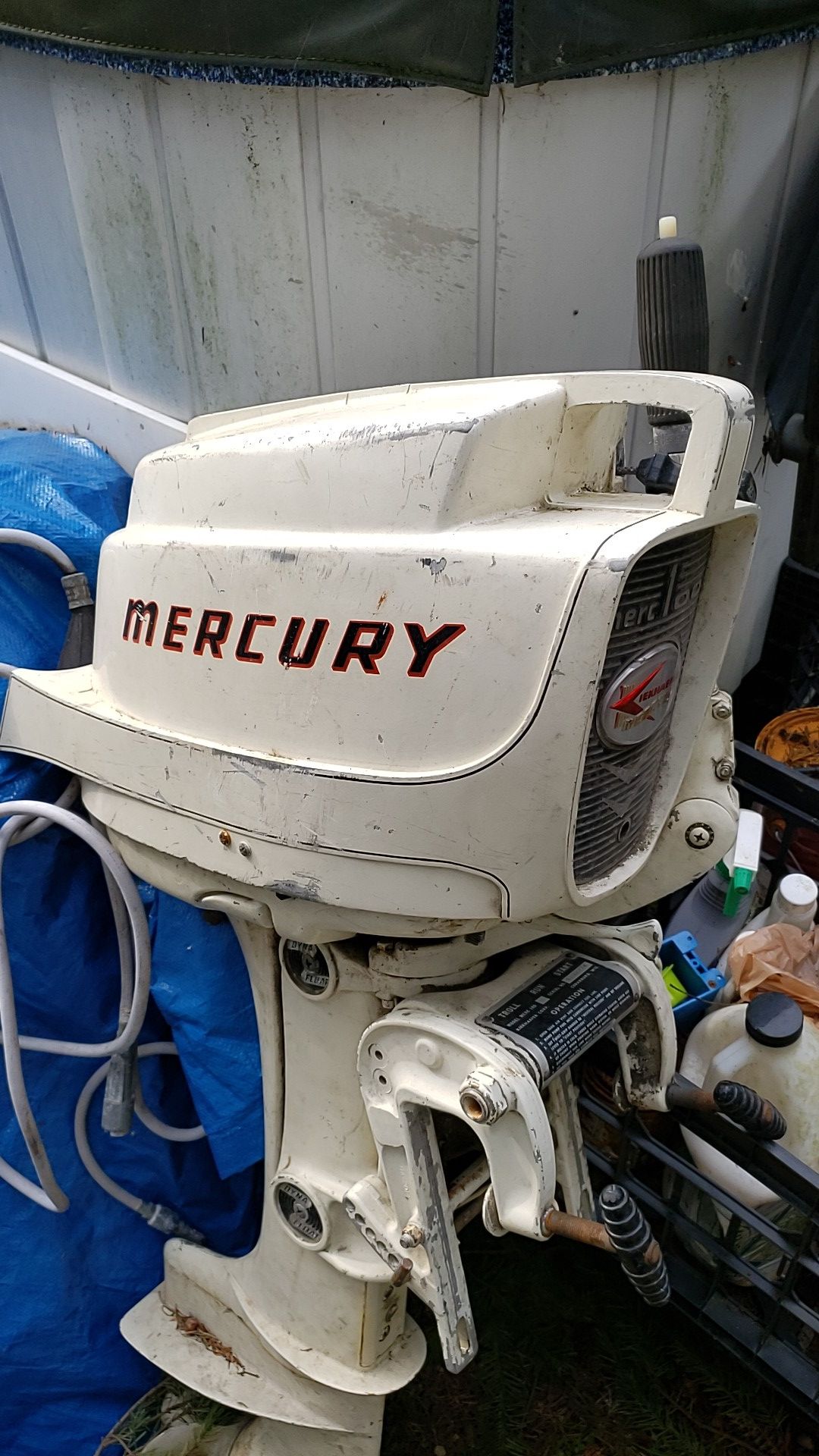 mercury 100 vintage outboard boat motor
