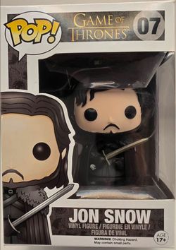 Funko Pop! Game of Thrones Jon Snow #07 ā Original Box āļø
