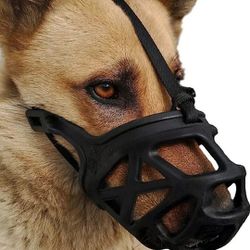 Breathable Basket Muzzles For Dog Size M