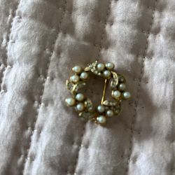 Vintage Iridescent Brooch 