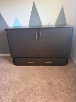 Solid Wood Murphy Bed