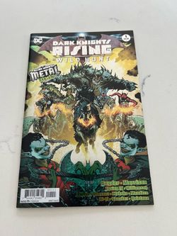 Dark Knights Rising The Wild Hunt #1 (2018) DC Comics 'Foil Cover' NM