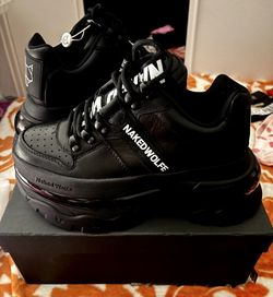 NAKED WOLF Size 7 Leather Style Seduce