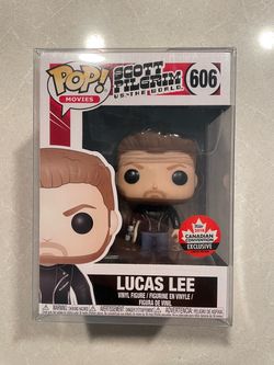 Lucas Lee Skateboard Funko Pop *MINT* 2018 Canadian Convention Exclusive Scott Pilgrim Vs World 606 with protector Chris Evans Canada Movies