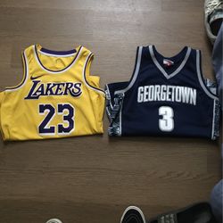 Lebron James lakers / Allen Iverson College