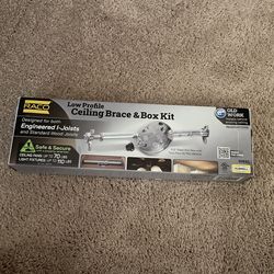 Ceiling Brace & Box Kit For Ceiling Fan 
