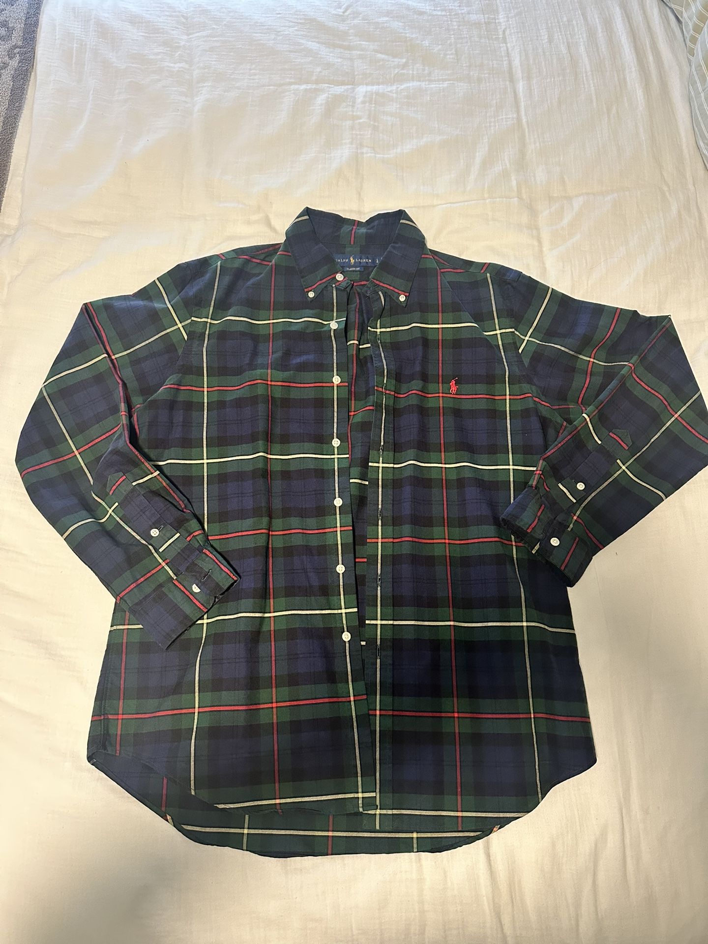 Ralph Lauren Polo Button Up Plaid