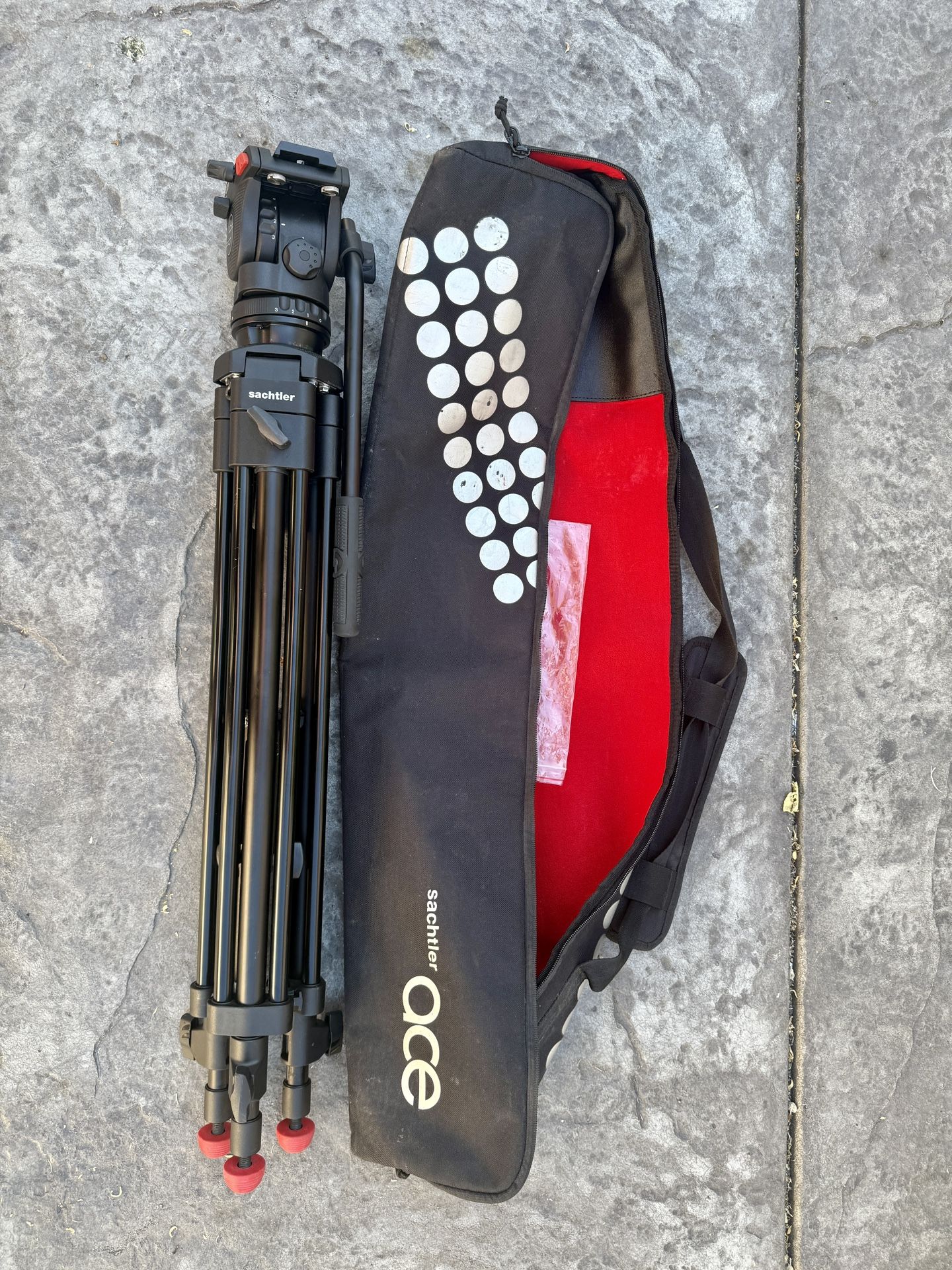 Sachtler Ace M MS Fluid Head with Ace 1001