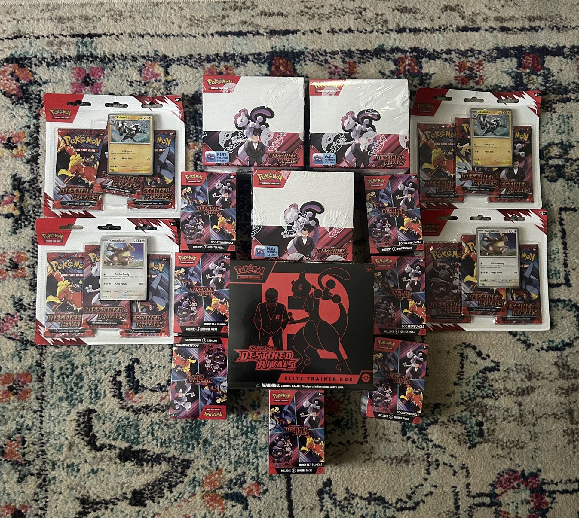 Pokémon Scarlet And Violet Destined Rivals Brand New Sealed Booster Box Elite Trainer Box ETB Booster Bundle