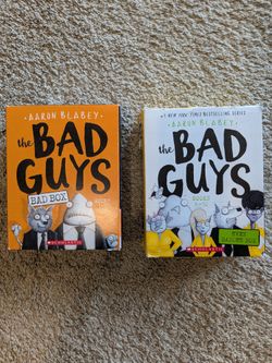 The Bad Guys Complete Books 1-10 Box Set - Aaron Blabey (Both Boxes)