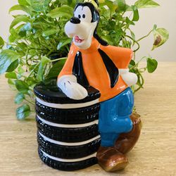Disney Goofy Ceramic Cookie Jar Oreos Theme 12" - NWT