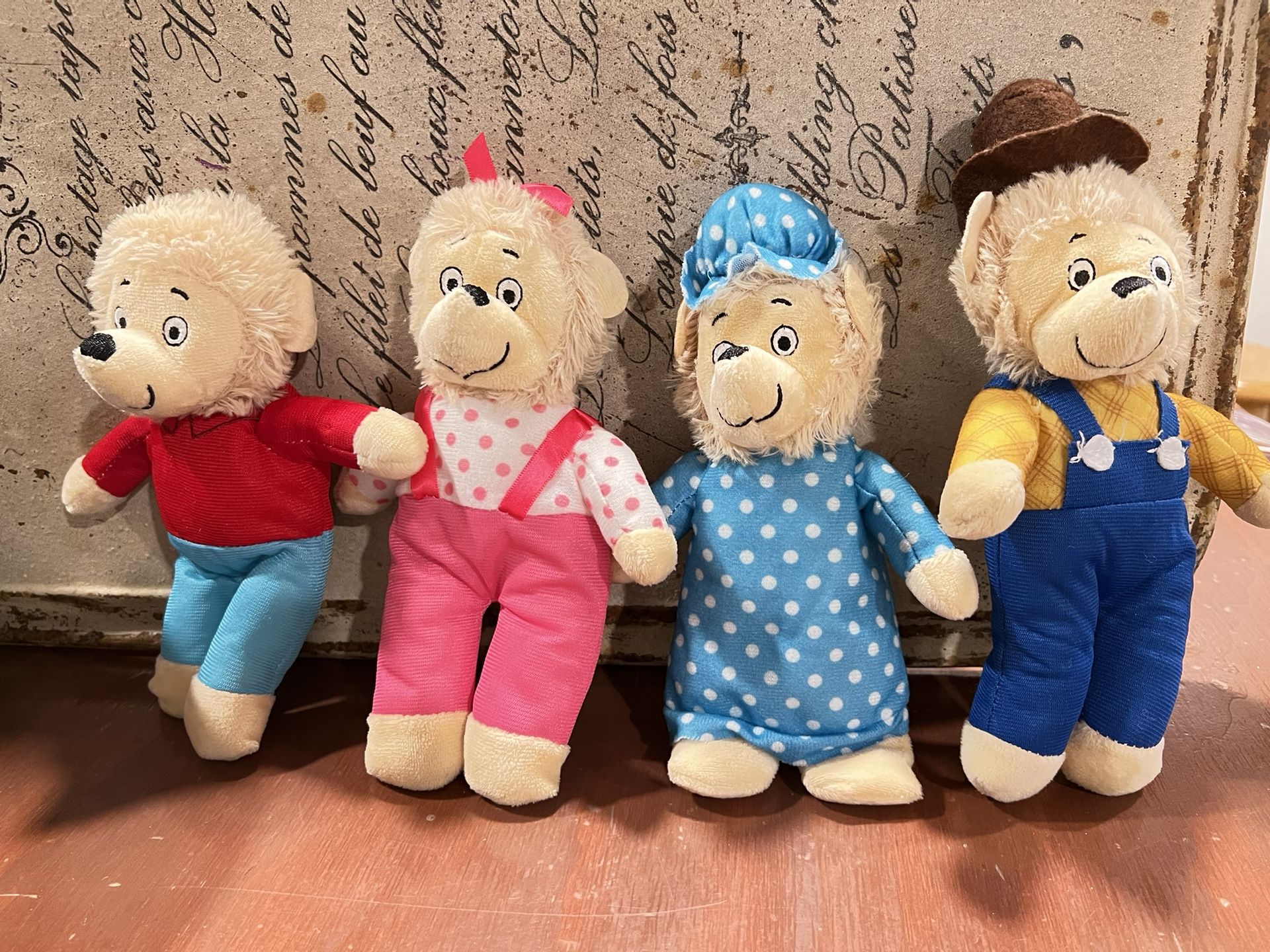 The Berenstain Bears Plush Set 8”