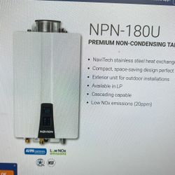 Tankless Water Heater NPN-180U-NG
