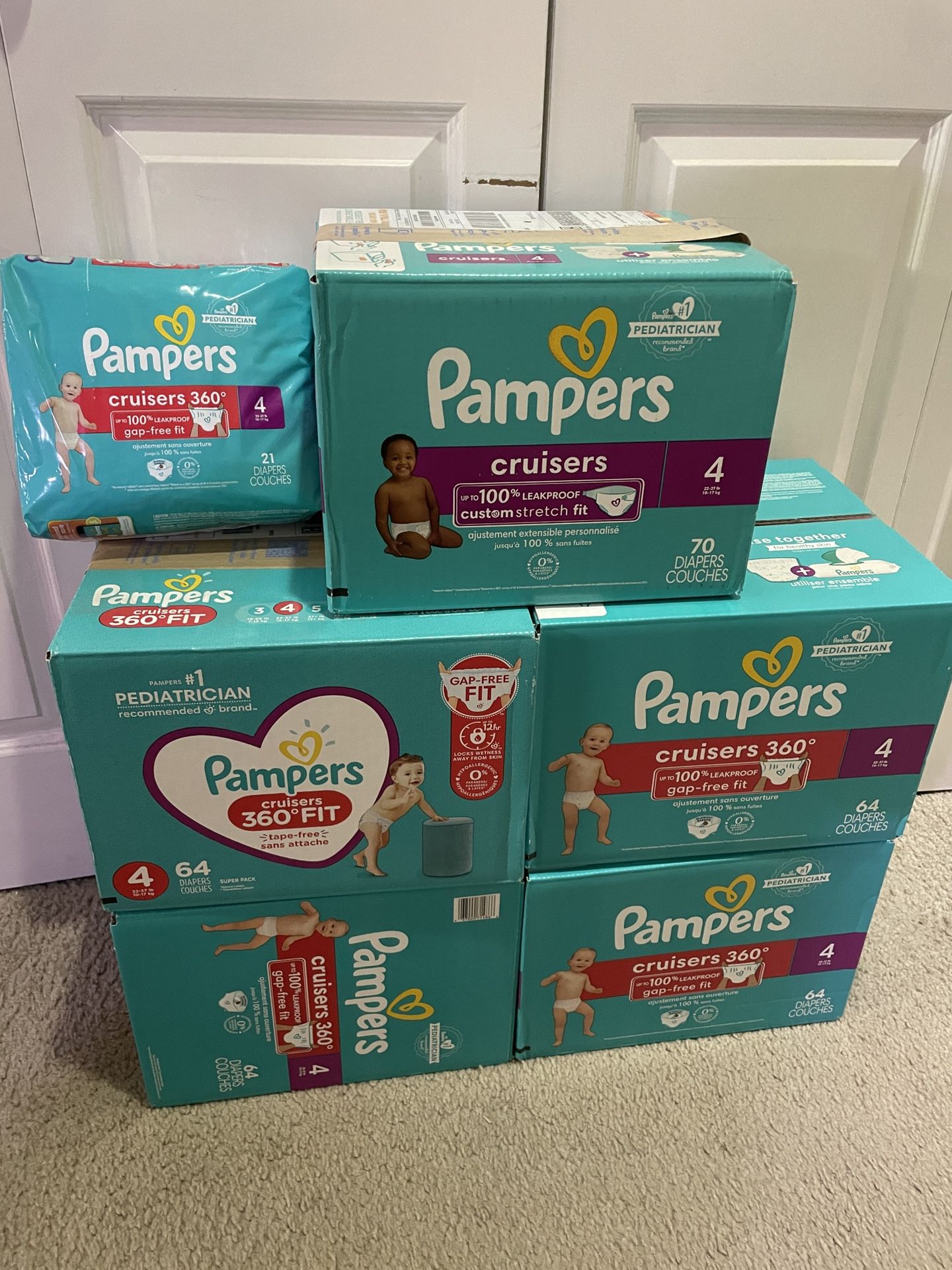 Pampers Cruisers Size 4
