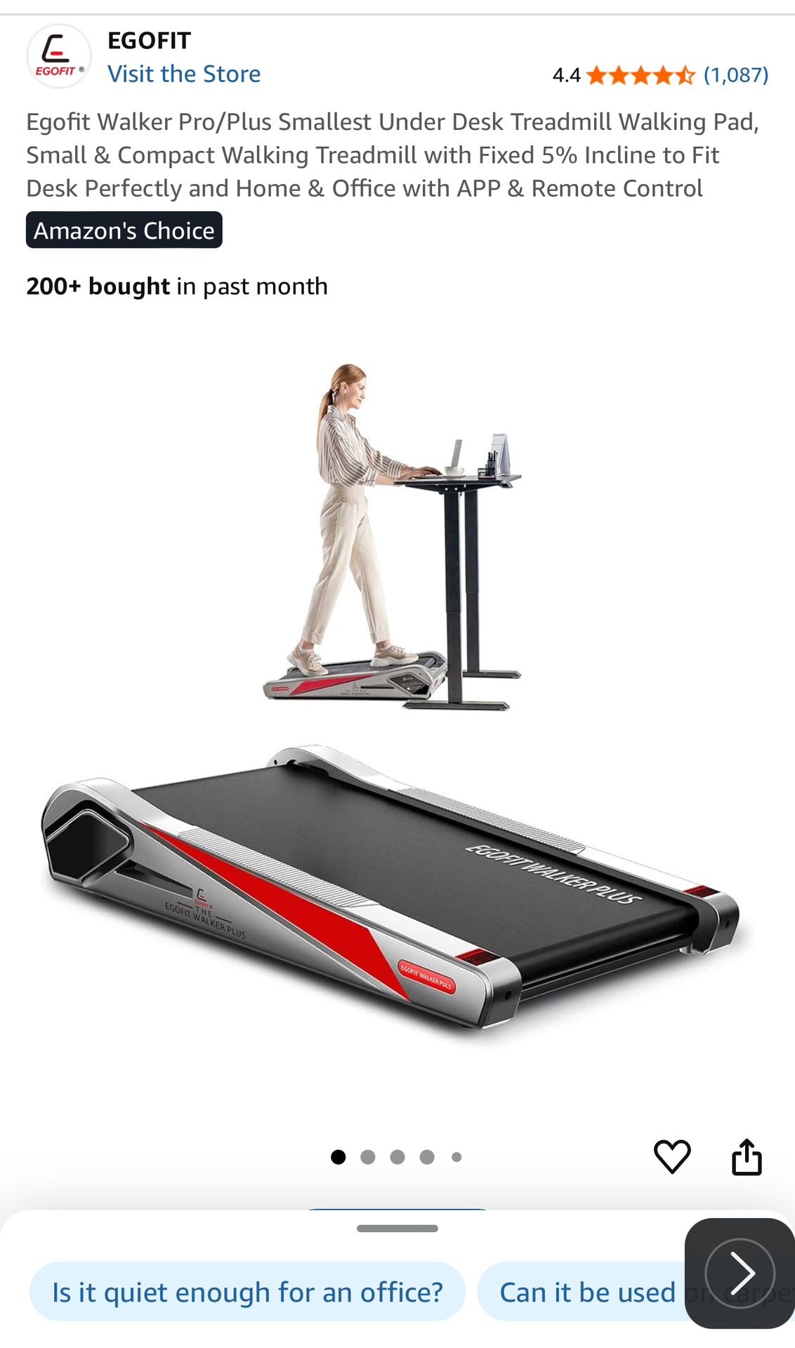 Treadmill For Desk