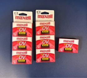 Maxell DV-60 Mini DV Cassette  Great For Camcorders