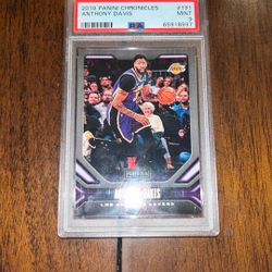 Anthony Davis Panini Chronicles Base PSA 9