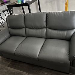 Leather Couch Set