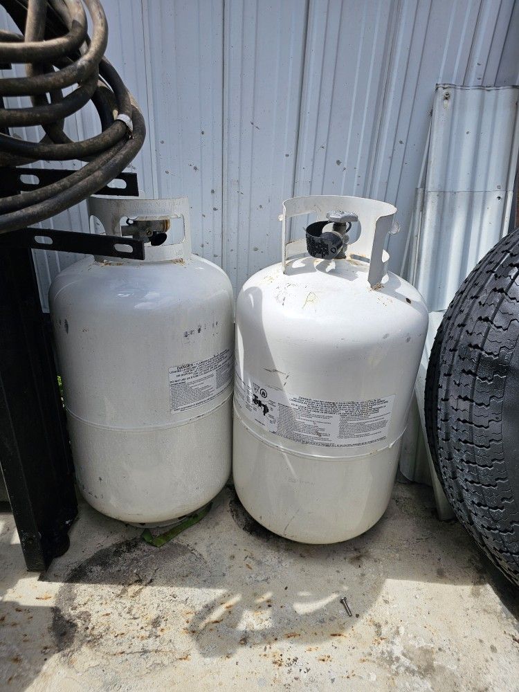 Rv Propane Tank 30lb Cada Uno Motor Home
