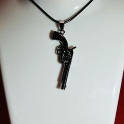 Revolver Pendant Necklace