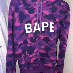 New Authentic Bape Hoodie XL Tag