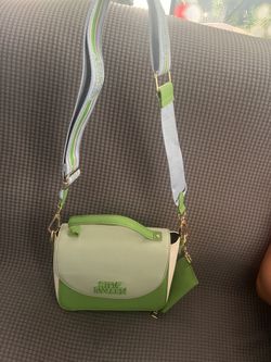 Bag is from Steve Madden Color Green