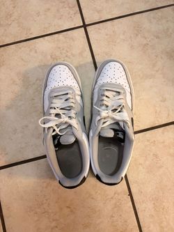 Nike Court Vision Low Men's Sneakers White Grey