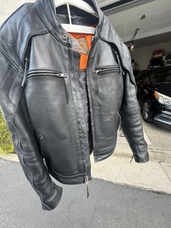 Motorcycle leather jacket Medium