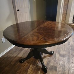 Beautiful 48" OAK kitchen Table 