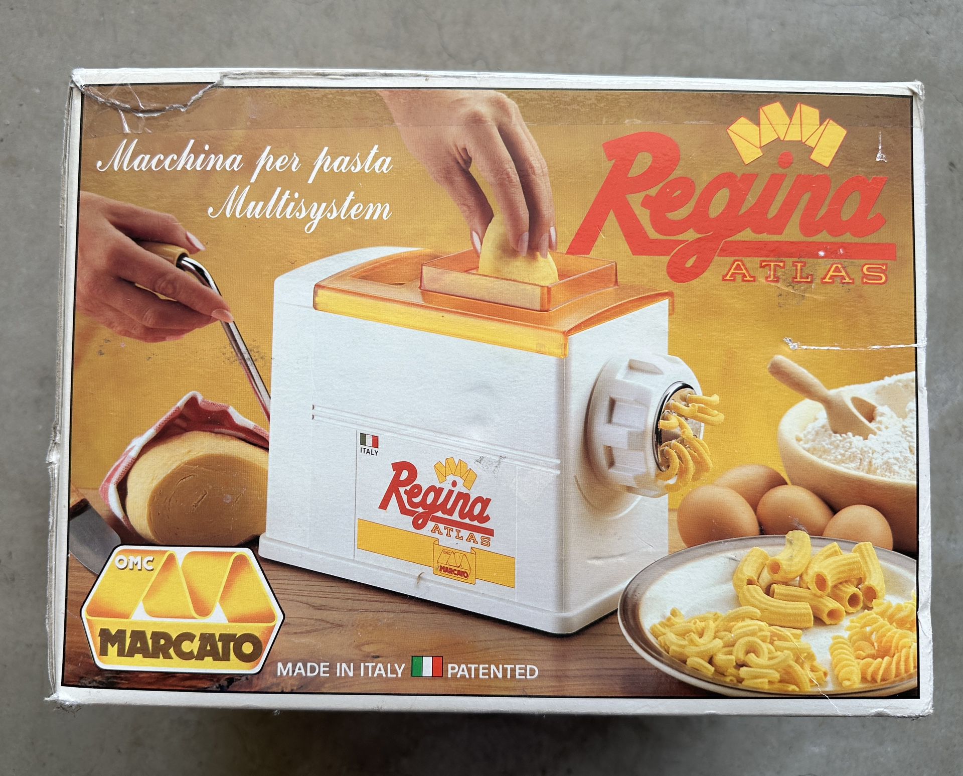 Regina Atlas By Marcato Manual Pasta Maker Machine Made In Italy