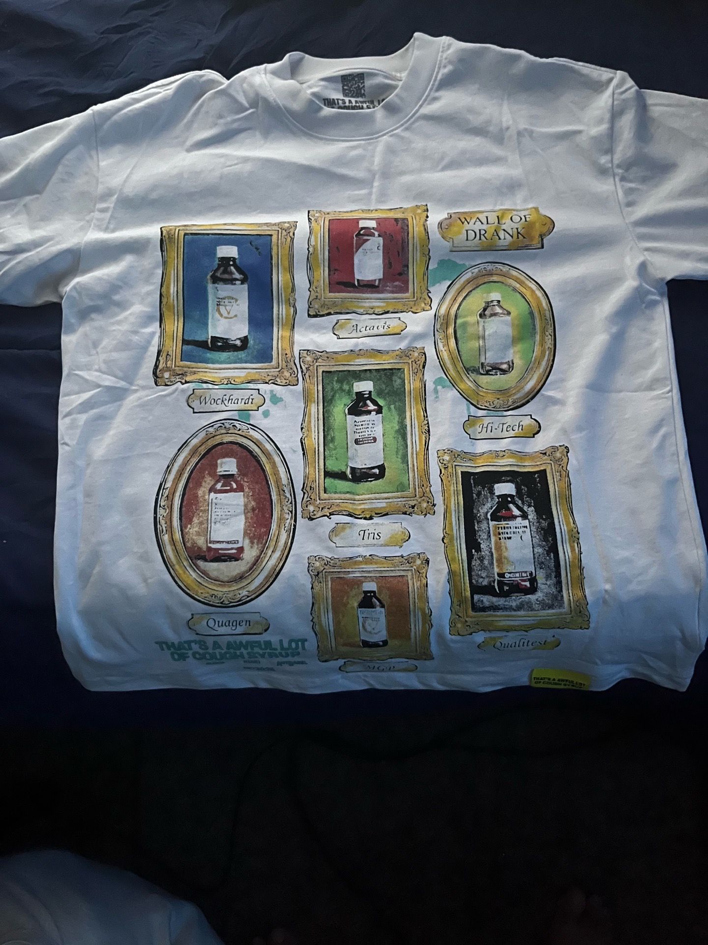 awful lot of cough syrup shirt