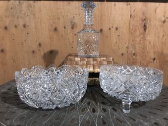 Fine glass set.