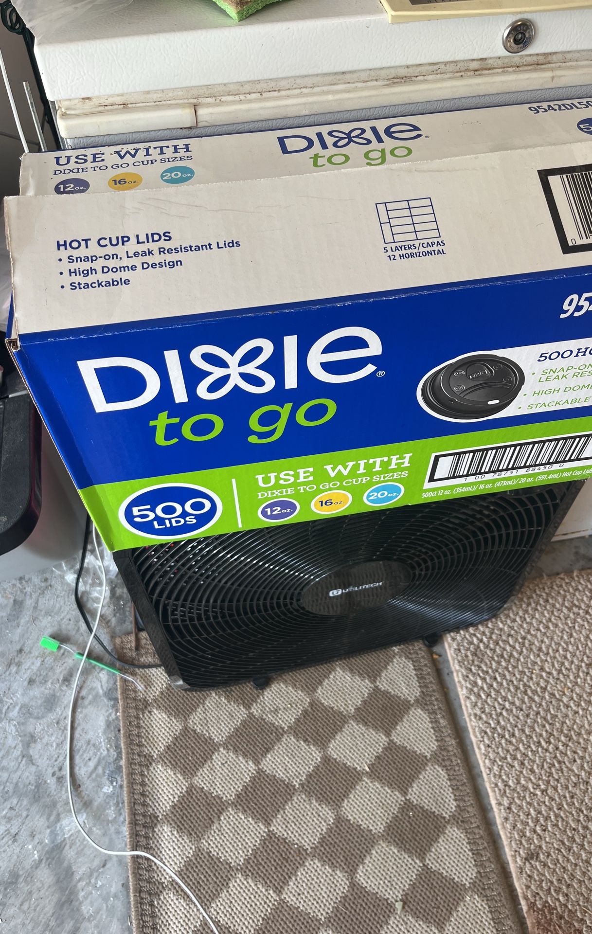 Dixie Cup Lids 12/16/20oz Cups