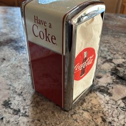 Coca Cola napkin holder