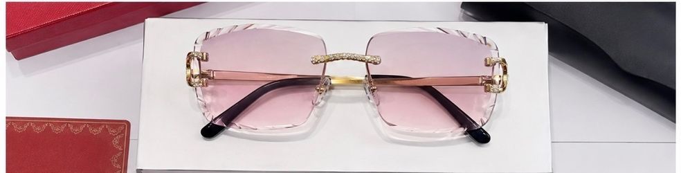 Luxury Rimless Glasses