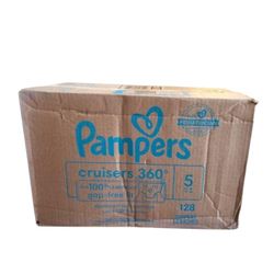 Pampers Cruisers 360 Pull-On Diapers Size 5, (128 Count)