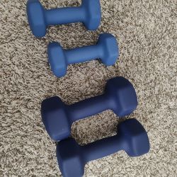 Dumbbells -  4 LB & 10 LB