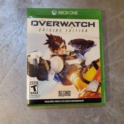 Overwatch Xbox One (2016, Origins Edition) CIB video game