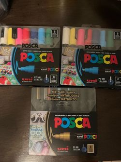 Posca markers