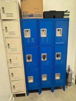 Blue Metal Storage Lockers(commercial employee lockers)