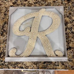 Home Decor Pearl letter R