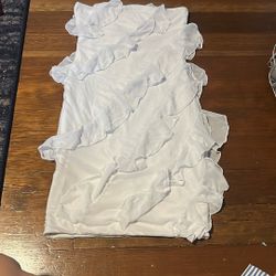 White Ruffle Dress 