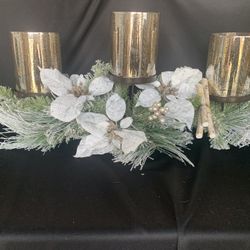 Christmas Centerpiece Or Mantle Decoration