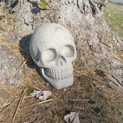 Handmade Human Size(adult) Concrete Skull